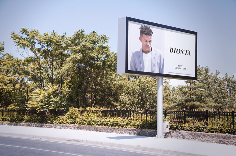 Billboard on a Highway