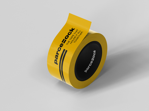 Ruban simple vu de dessus