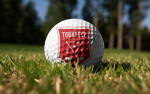 Golf Ball on a Championship Course