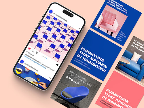 Brand Advertisements Top View