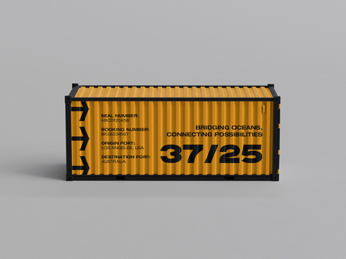 Rectangle Container Front View