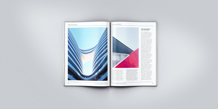 Open Magazine Top View