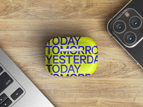 AirPod Case Closeup View