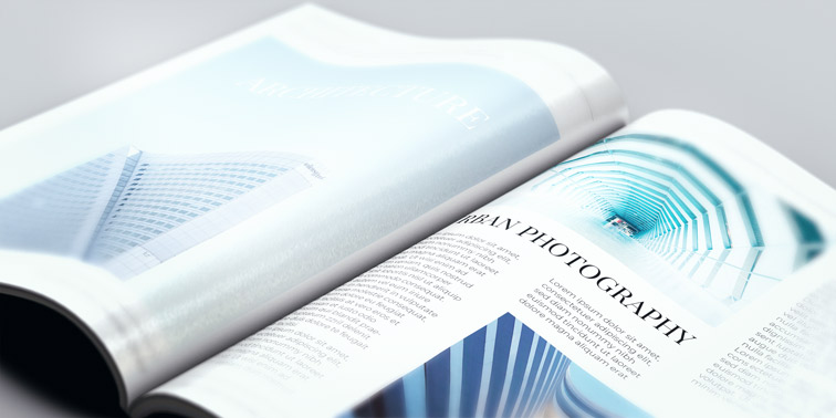 Open Magazine Close Up View