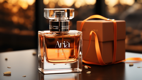 Fragrance Bottle With a Minimalistic Box