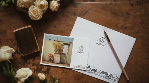 Letter Writing Kit Top View