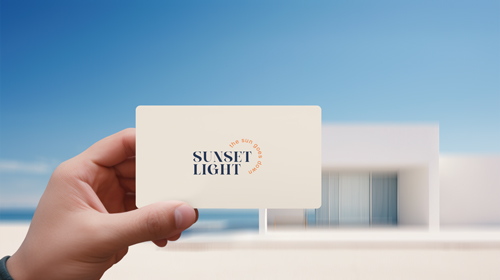 Plastic Card in a Human Hand