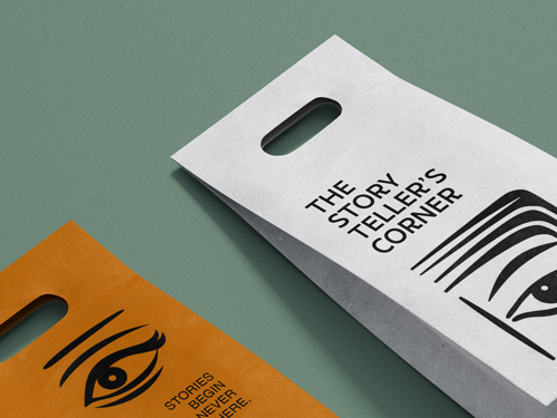 Shopping Bags Closeup View