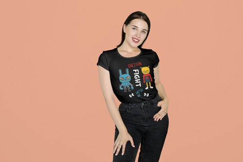 Mujer vistiendo un atuendo casual