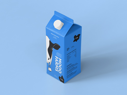 Drink Packaging High Angle View