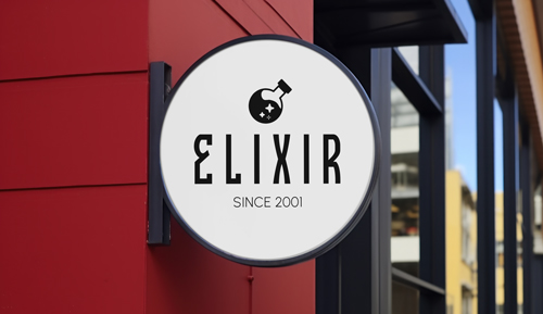 City Restaurant Sign