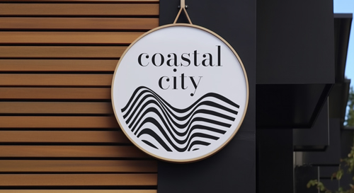 Contemporary Store Sign