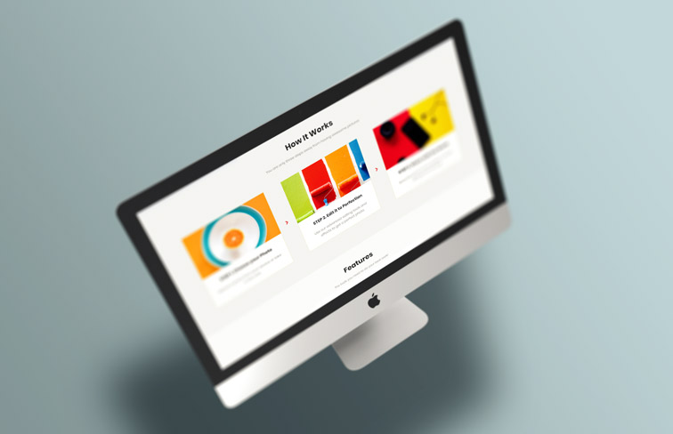 Yerçekimsiz Ortamda iMac’in Tepeden Görünümü