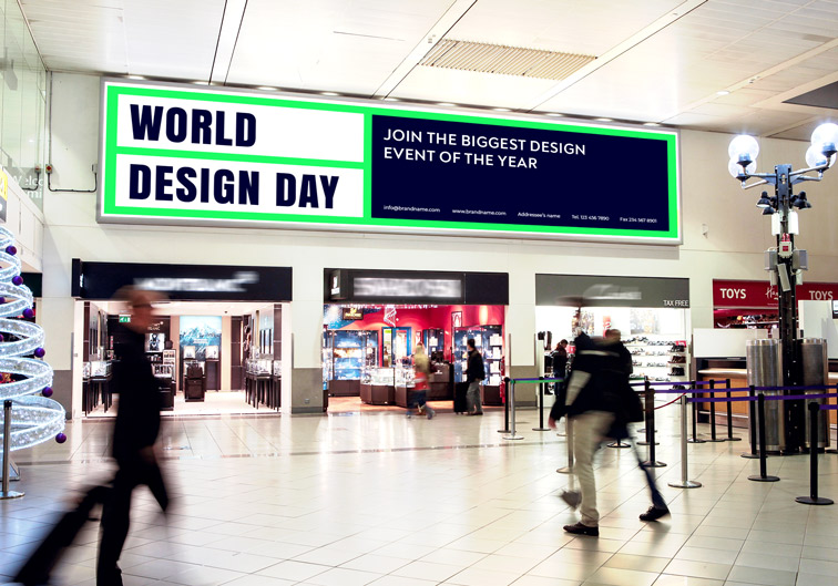 Shopping Mall Billboard