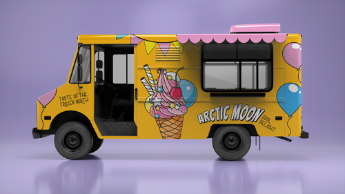 Lunch Wagon Side View