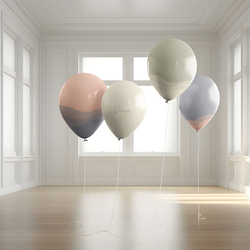 Balloons in an Empty Room