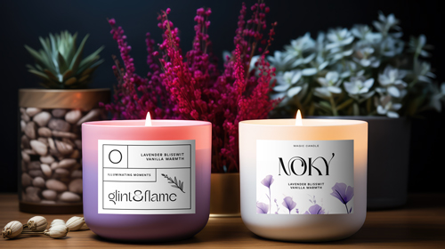 شمعتان مع صوبتين للزراعة