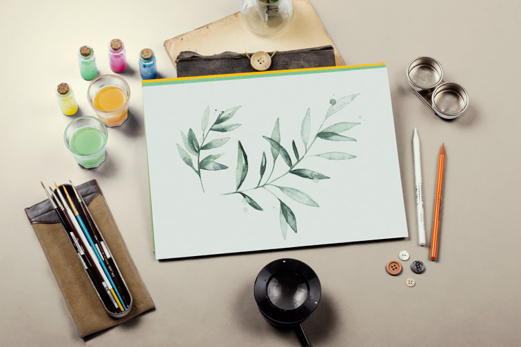 Çizim Gereçleri ve Sanat Çalışmaları Ortamı