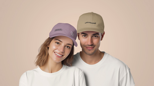 A Couple Wearing Hats