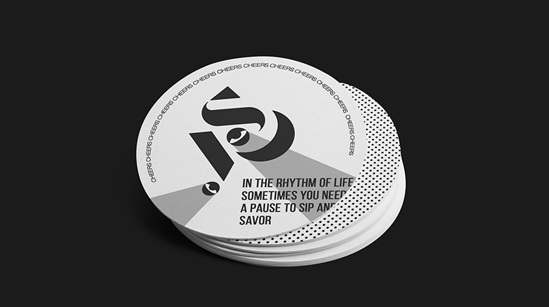 Stack of Coasters High Angle View