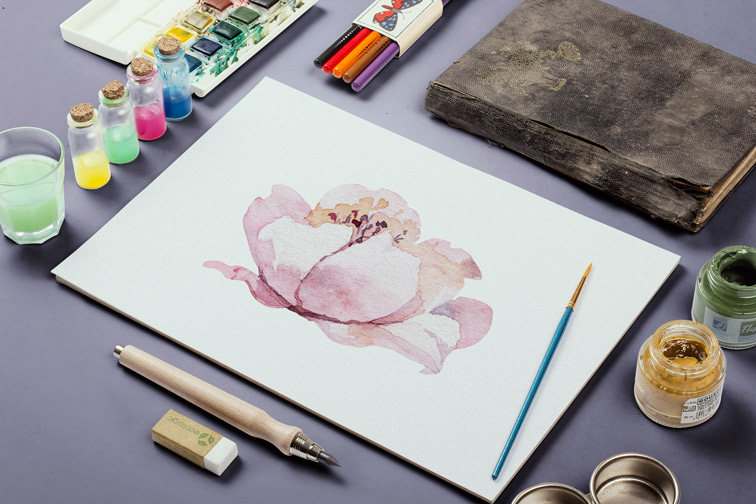 Boyama Nesneleri ve Kağıt