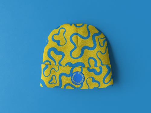 Chapeau tendance, vue de haut