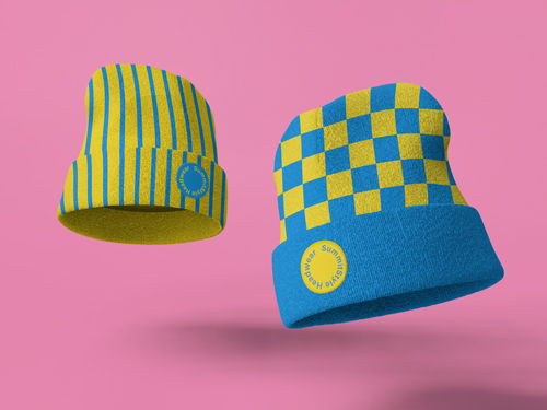 Chapeaux tendance en l'air