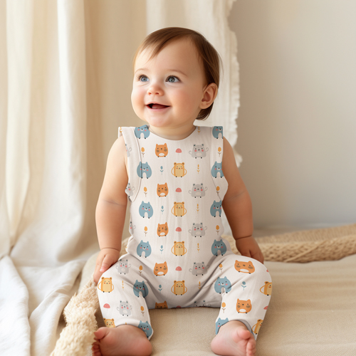 Малыш смотрит вокруг