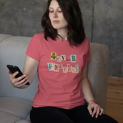 Woman Looking at Her Phone