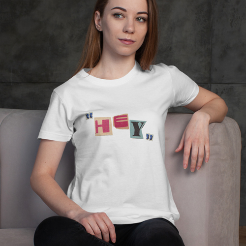 Woman Posing While Sitting