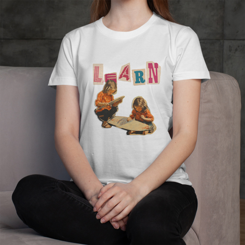 Woman Posing With Crossed Legs