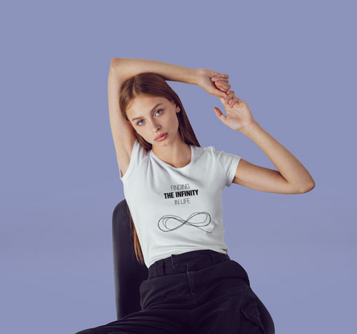 Woman Looking at the Camera