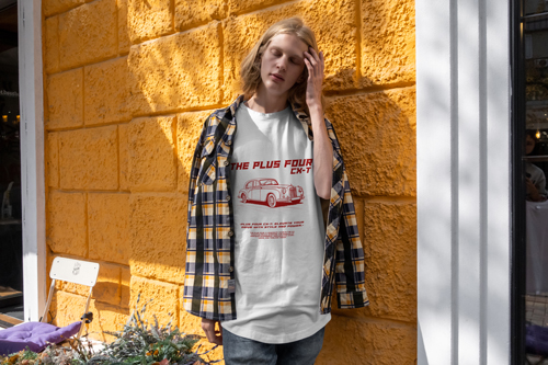 Man in an Oversized Outfit