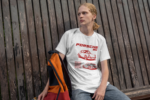 Man Wearing Oversize Clothing