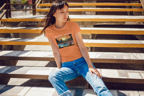 Woman Wearing a Casual Outfit