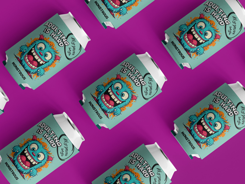 Beverage Can Collection Top View