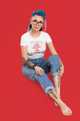 Woman Looking at the Camera