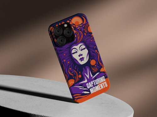 Phone Placed on a Stand