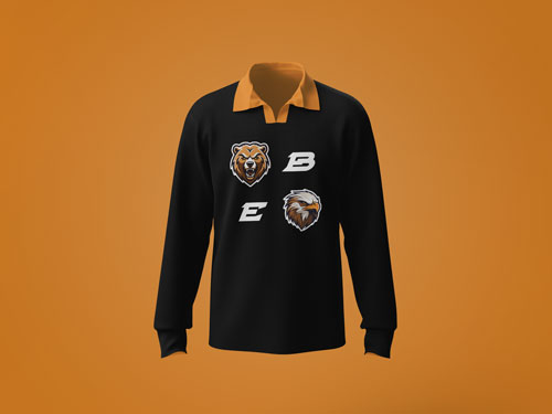 Sports Jersey With Long Sleeves