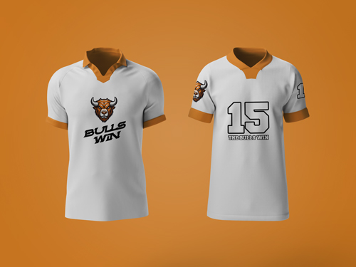 Sports Jerseys Front View