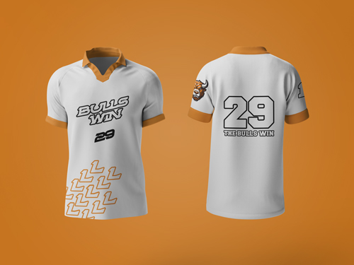 Two Jerseys, One Front View