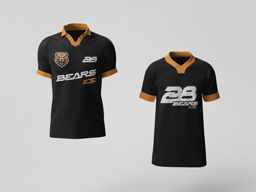 Two Athletic Jerseys Full Length