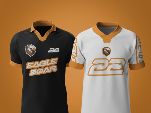 Team Jerseys Closeup View