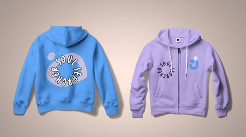 Deux vestes, une vue de dos