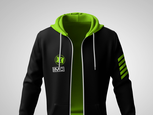 Stylish Hoodie Closeup View