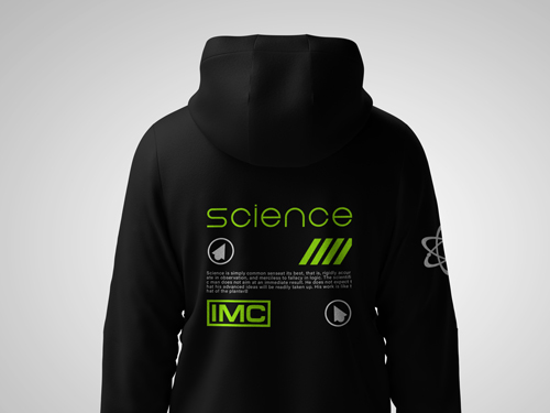 Trendy Hoodie Back View