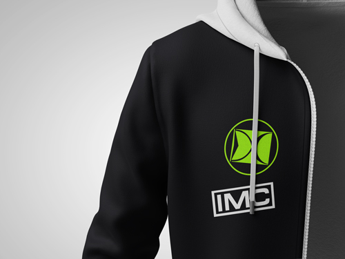 Trendy Hoodie Closeup View