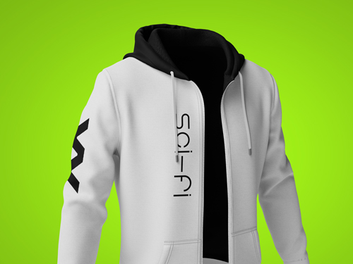 Stylish Hoodie Tilted View