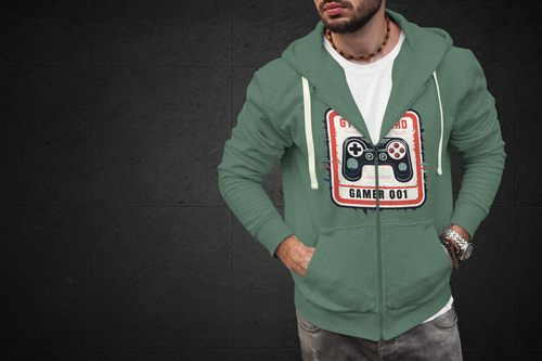 Man Standing with Hands on the Pockets