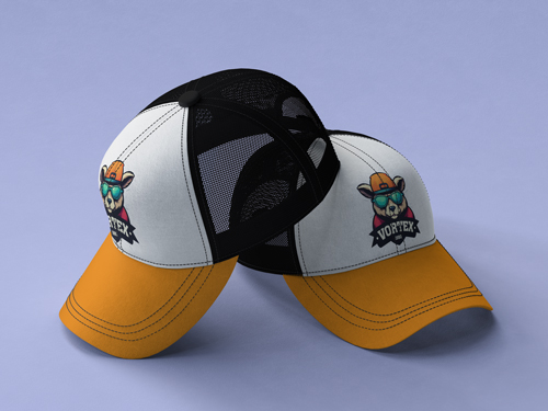 Übereinandergelegte Kappen